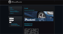 Desktop Screenshot of grandiruote.com